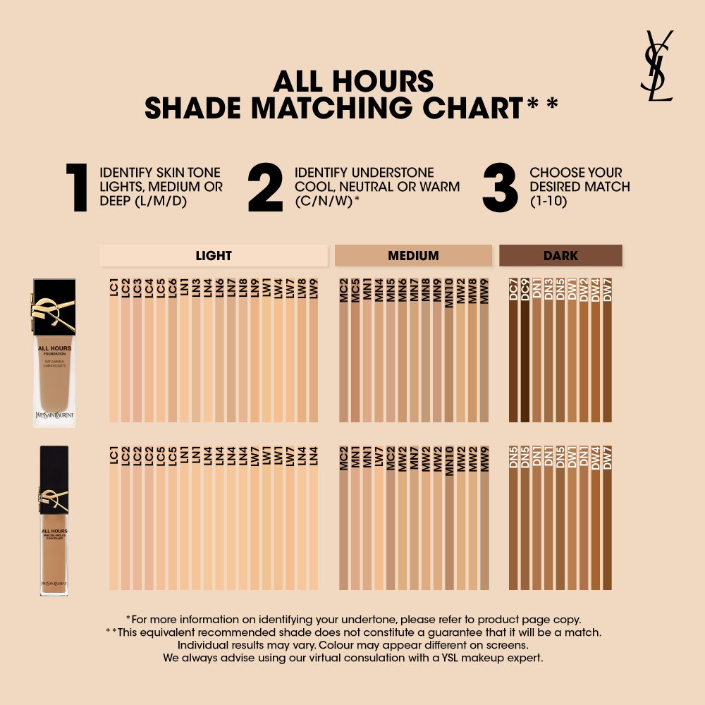 All hours shade matching